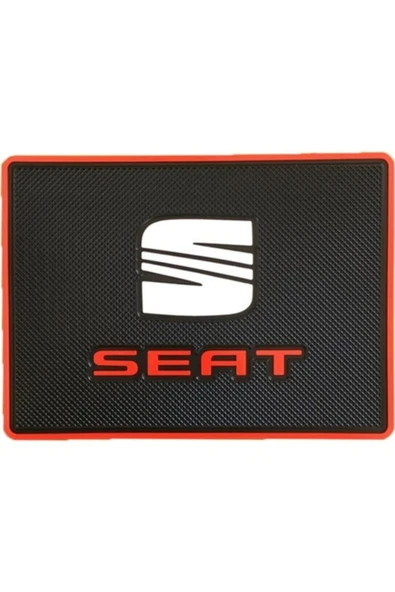 STTİCARET Seat Kaydırmaz Torpido Pedi - Seat Logolu Kaydırmaz Ped ürün görseli 1