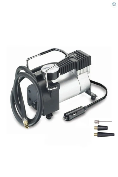 BAS Profesyonel Metal Oto Araç Hava Kompresörü 12v-13,5v ürün görseli 1