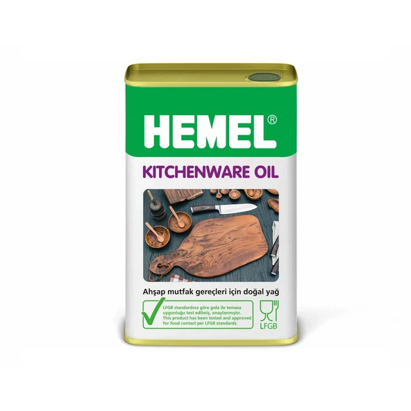 Hemel Kitchenware Oil Clear Şeffaf Ahşap Mutfak Gereçleri Yağı 0,175 ML ürün görseli 1