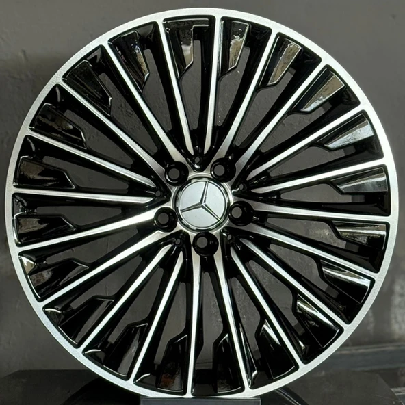 5*112*20*8.5-9.5 ET38-48 CH66.6 ÖN ARKA BLACK DİAMOND RC454-455 MERCEDES JANT * ürün görseli 1