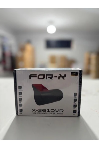 For-X X-361DVR ARAÇ İÇİ ÖN KAYIT KAMERA SİSTEMİ ürün görseli 1