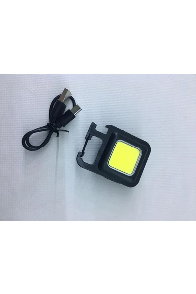 MEGAHAWK Napolyon Mini Cob Led Modlu Şarjlı Karabinalı Açacaklı ürün görseli 1
