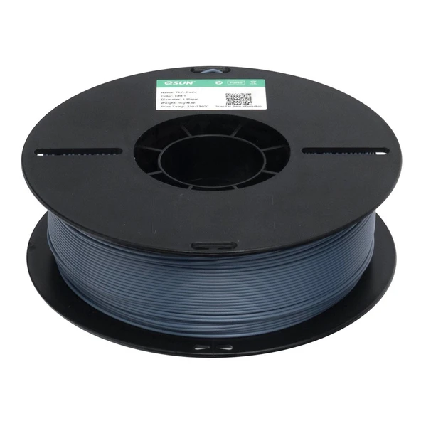 Esun Basic Pla gri Filament 1.75mm 1kg - Kolay Baskı Pla - Resim 2