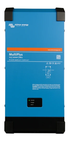 Victron İnvertör/Şarj Cihazı MultiPlus 12/2000/80-32 Inverter/Charger (PMP122200000) ürün görseli 1
