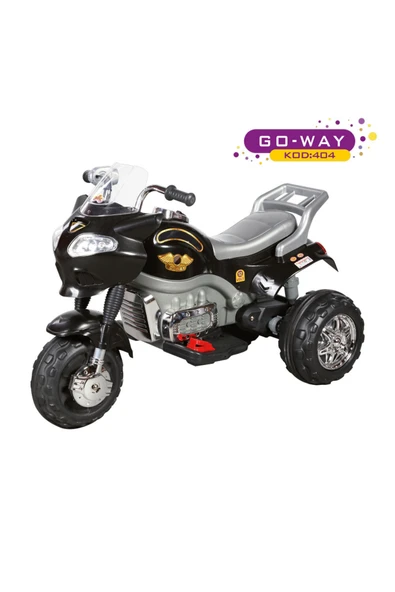 Aliş Toys Go-way Akülü Motorsiklet SİYAH ürün görseli 1
