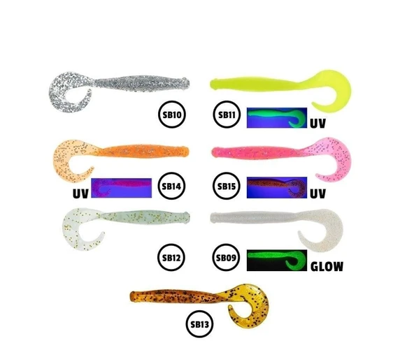 Fujin Tail Bait 105mm Silikon Balık ürün görseli 1