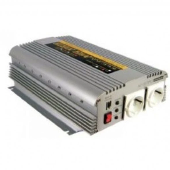 Linetech Modifiye Sinüs İnvertör 24V 1000W Modified Sine Wave Inverter (A301-1K0-24) ürün görseli 1