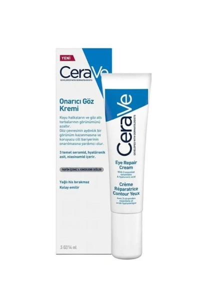 CeraVe Bariyer Onarıcı ve Nemlendirici Göz Kremi 14 ml ürün görseli 1