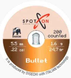Spoton Bullet 5.5mm Havalı Saçma ürün görseli 1