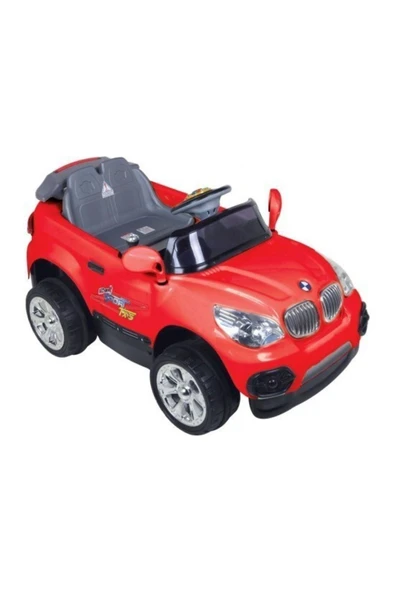 Aliş Toys Turhan Bebe Uzaktan Kumandalı Akülü Çocuk Arabası 12 Volt Turbo Uzaktan Kumandalı Tx5 Sport 605-k Kırmızı ürün görseli 1