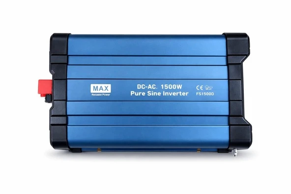 Max Tam Sinüs İnvertör 12V 1500W Pure Sine Wave Inverter (FS1500D-212) ürün görseli 1