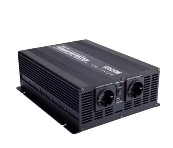 Max Modifiye Sinüs İnvertör 24V 1200W Modified Sine Wave Inverter (NM1.2K-224) ürün görseli 1
