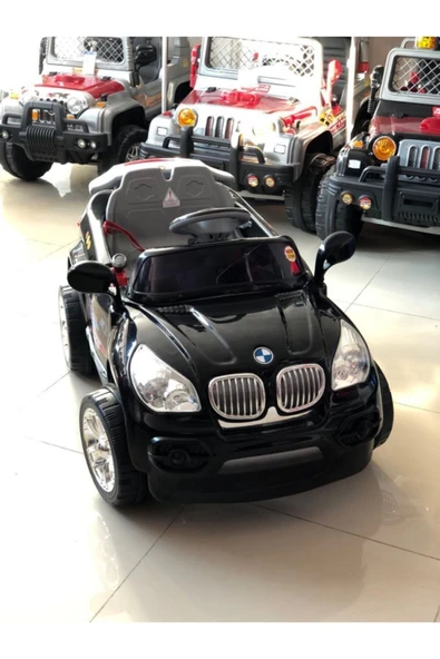 Aliş Toys Aliş Oyuncak Tx5 Sport 605k 12 Volt Uzaktan Kumanda & Mp3 Çalar Akülü Araba Siyah ürün görseli 1