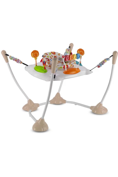 BabyHope 706 Zıpzıp Hoppala Lüks Bebek Hoppala Renkli ürün görseli 1