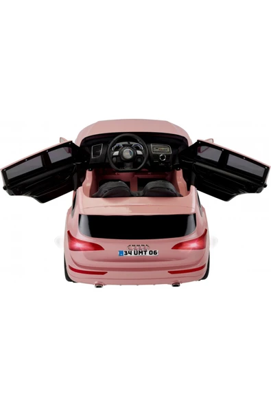TURHAN BEBE ÇİFT KİŞİLİK SUV UZAKTAN KUMANDALI 12 VOLT JEEP AKÜLÜ ARABA Pembe ürün görseli 1