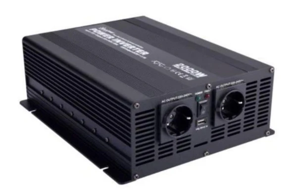 Max Modifiye Sinüs İnvertör 12V 2000W Modified Sine Wave Inverter (NM2K-212) ürün görseli 1