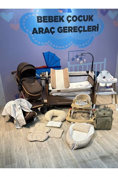 TURHANBEBE Bebek Çeyiz Seti Kırmızı ürün görseli 1