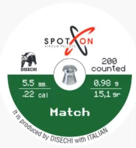 Spoton Match 5.5mm Havalı Saçma ürün görseli 1