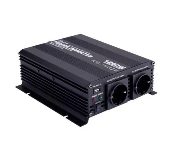 Max Modifiye Sinüs İnvertör 12V 1200W Modified Sine Wave Inverter (NM1.2K-212) ürün görseli 1