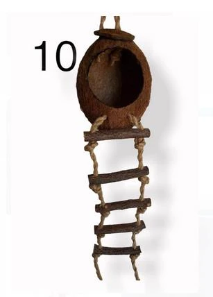 Papağan Tünek Oyuncağı Kuş Tüneği 10 ürün görseli 1