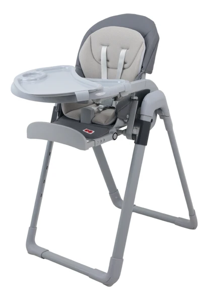 miracool Mastercook Prolux Mama Sandalyesi Gri - Resim 7