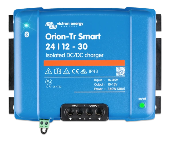 Victron DC-DC Akü Şarj Cihazı İzole Akıllı Orion-Tr Smart Isolated 24/12 30A Battery Charger (ORI241236120) ürün görseli 1