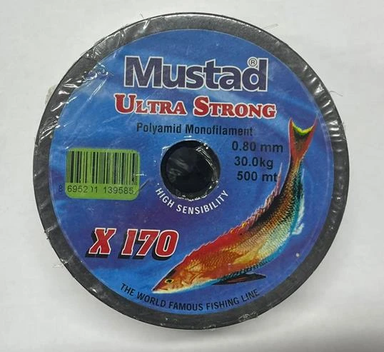 Mustad Ultra Strong 500 Mt 0.80 mm 30 Kg misina ürün görseli 1