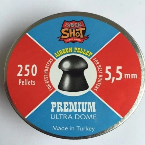 Siber Shot Premıum Ultra Dome 5.5mm Havalı Saçma ürün görseli 1