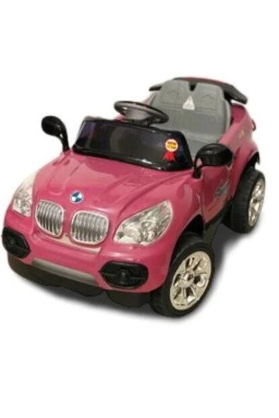 Aliş Toys Uzaktan Kumandalı Akülü Çocuk Arabası 12 Volt Turbo Uzaktan Kumandalı Tx5 Sport 605-k Pembe ürün görseli 1