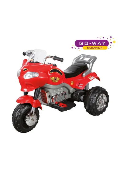 Aliş Toys Turhan Bebe Go-way Akülü Motorsiklet KIRMIZI ürün görseli 1