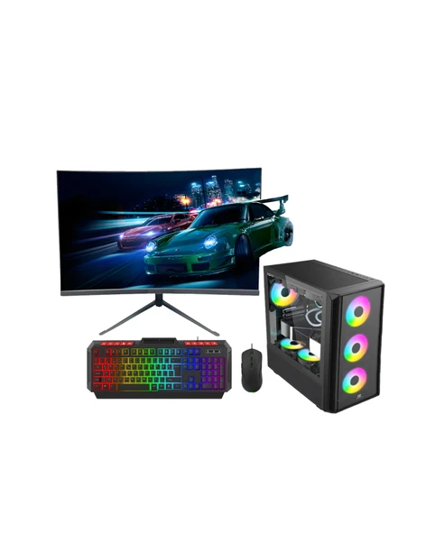 RotamPC-Rt3128 İ7 7.Nesil 7700 16Gb Ddr4 512Gb Ssd 8Gb Rtx5060 Vga "24 Oyun Bilgisayarı ürün görseli 1