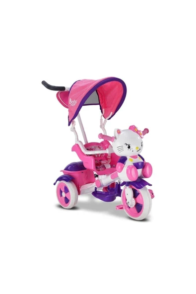 BabyHope Ketty Itmeli Bisiklet PEMBE - LİLA - BEYAZ ürün görseli 1