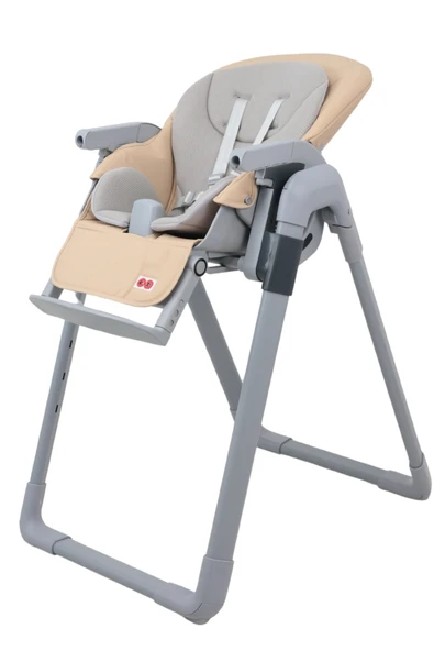 miracool Mastercook Prolux Mama Sandalyesi Bej-Gri - Resim 6