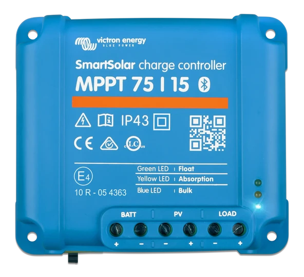 Victron Energy SmartSolar MPPT 75/15 Şarj Kontrol Cihazı (SCC075015060R) ürün görseli 1