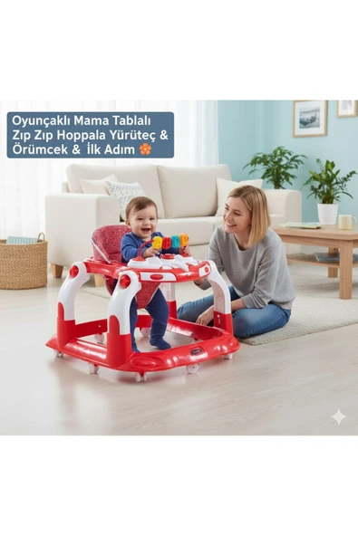 PTTAVM: TURHANBEBE Kornalı Oyuncaklı Mama Tablalı Zıp Zıp Hoppala