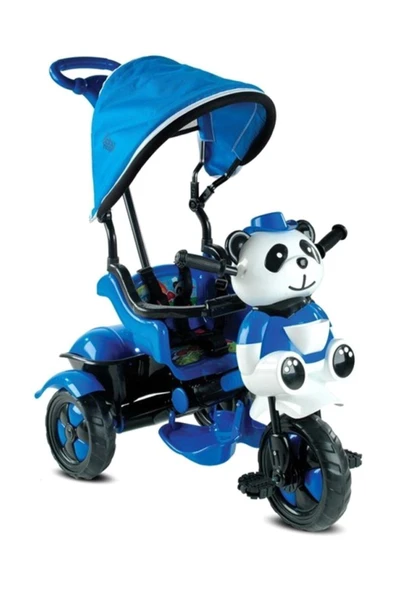 BabyHope 127 Panda Bisiklet Mavi NoColor-c9a11d84 ürün görseli 1