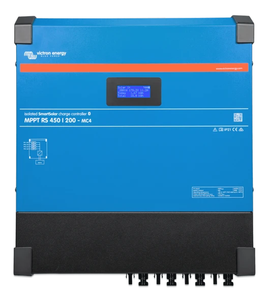 Victron Solar Şarj Kontrol Cihazı SmartSolar MPPT RS 450/200-MC4 Charge Controller (SCC145120510) ürün görseli 1