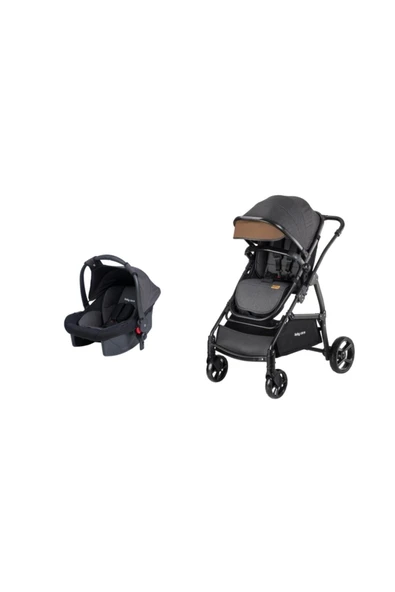 Baby Care Bc 310 Safari Siyah Trio Travel Bebek Arabası Puset (s) Karışık Çok Renkli ürün görseli 1