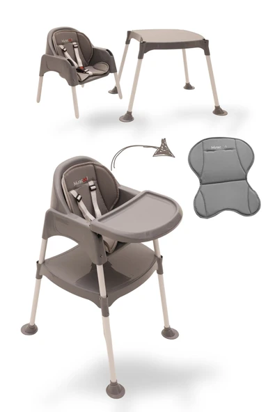 miracool Prime 4in1 Mama Sandalyesi / Çalışma Masalı / Pedli prime-z ürün görseli 1