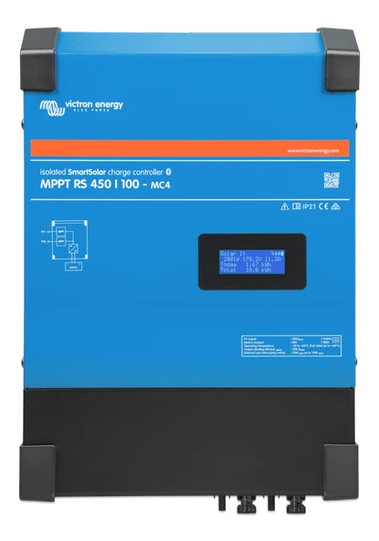 Victron Solar Şarj Kontrol Cihazı SmartSolar MPPT RS 450/100-MC4 Charge Controller (SCC145110510) ürün görseli 1