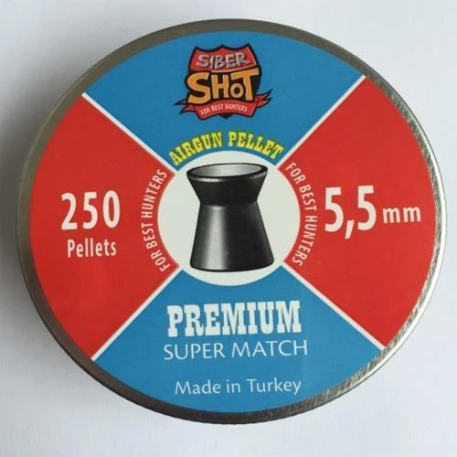 Siber Shot Premıum Super Match 5.5mm Havalı Saçma ürün görseli 1
