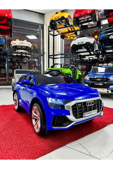oyuncaksepeti Audi Akülü Araba 12 Volt (0-5)yaş Mavi ürün görseli 1