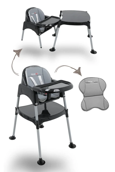 miracool Prime 3in1 Mama Sandalyesi / Çalışma Masalı prime-y ürün görseli 1