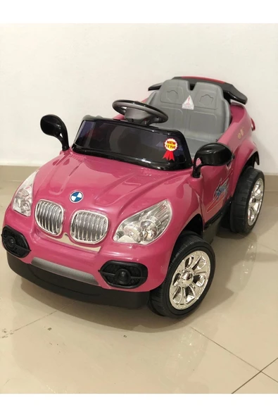 Aliş Toys 605k Tx-5 12 Volt Uzaktan Kumandalı Akülü Araba Pembe ürün görseli 1
