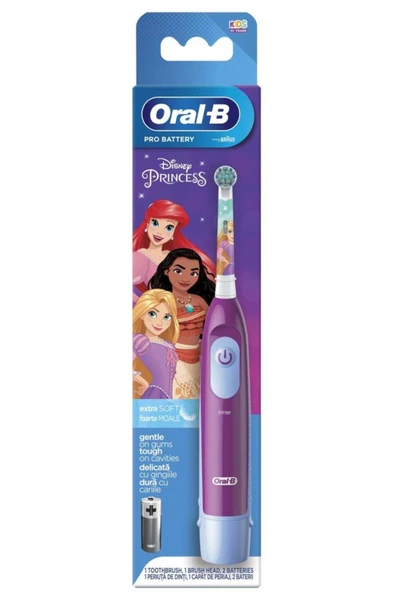 Oral-B Pro Battery Princess Çocuk Pilli Diş Fırçası ürün görseli 1