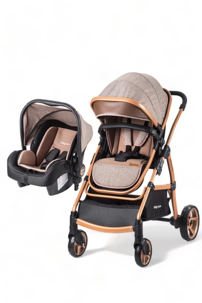 Baby Care Bc 315 - Safari Pro Travel Sistem Bebek Arabası ( Kahverengi? ) Kahve ürün görseli 1