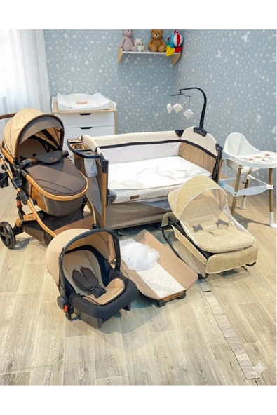 TURHAN BEBE YENİ DOĞAN BEBEK ÇETİZ SETİ BEBEK ODASI TAKIMI Çok Renkli ürün görseli 1