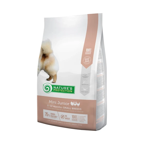 Nature's Protection Küçük Irk Kümes Hayvanlı Yavru Köpek Maması 2kg ürün görseli 1