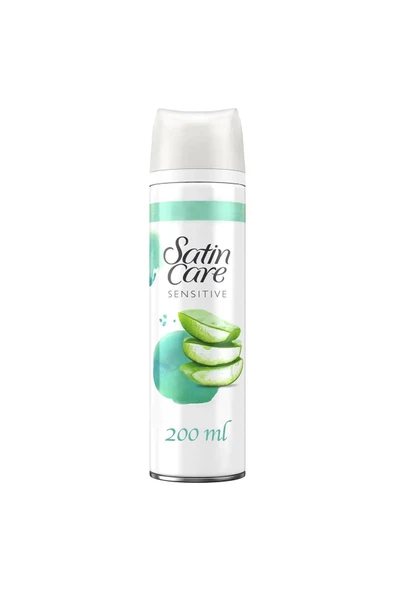 Gillette Venus Satin Care Aloe Vera 200 ml Tıraş Jeli ürün görseli 1