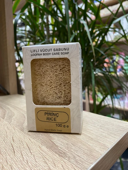 Kabak Lifli Pirinç Sabun 100 Gr ürün görseli 1